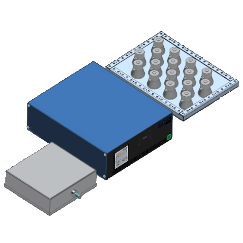 Imagen diseño gama de generadores de ultrasonidos