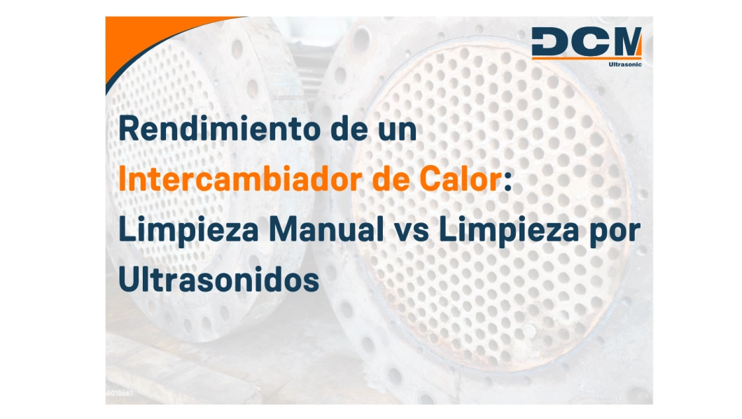 limpieza ultrasónica de intercambiadores de calor limpieza de intercambiadores de calor