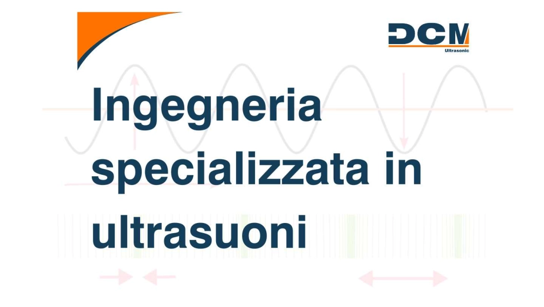 Ingegneria specializzata in ultrasuoni ultrasuoni