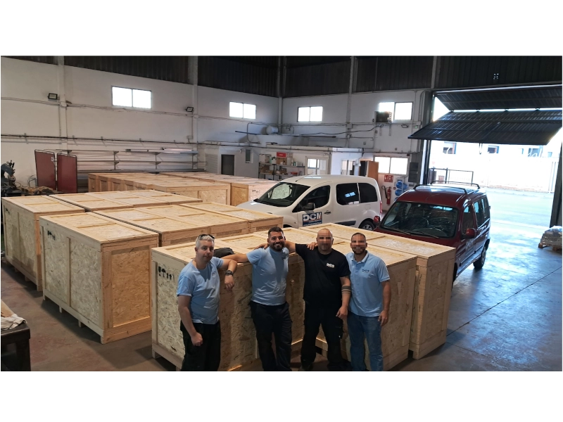 macchine ad ultrasuoni consegnate macchine industriali ad ultrasuoni