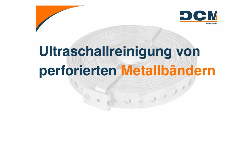 Reinigung von Lochblechen Reinigen von Metallbändern