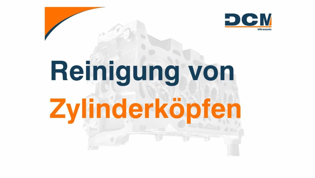 Reinigung des Zylinderkopfs Reinigung des Zylinderkopfs