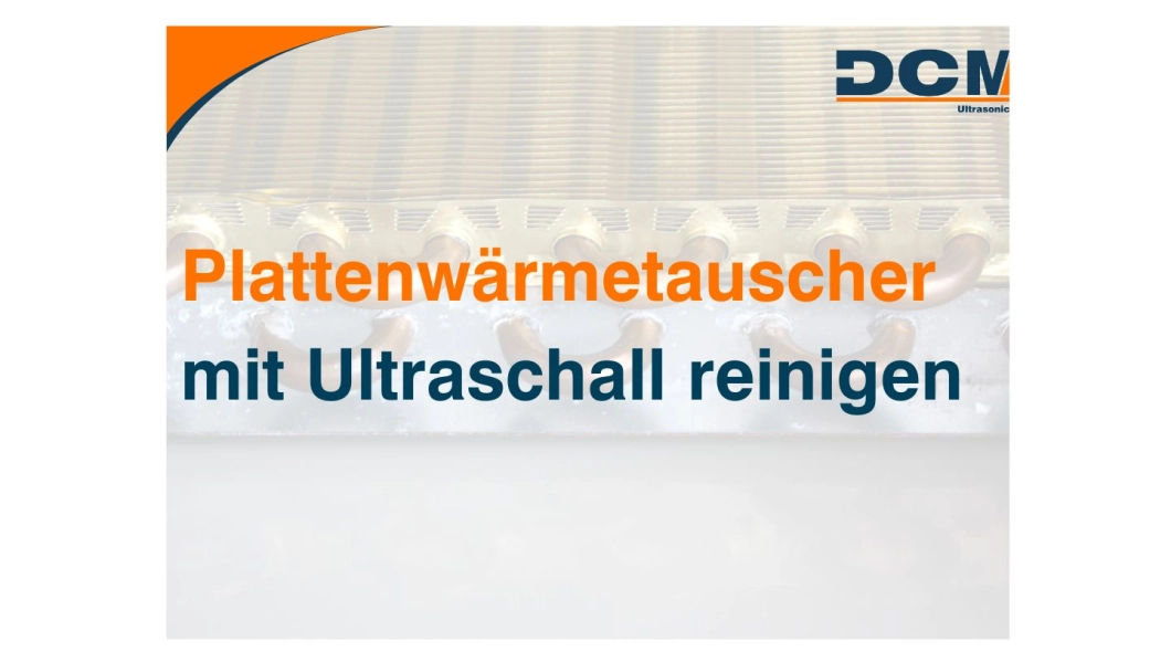 Reinigung von Platten- und Rahmenwärmetauschern Platten- und Rahmenwärmetauschern
