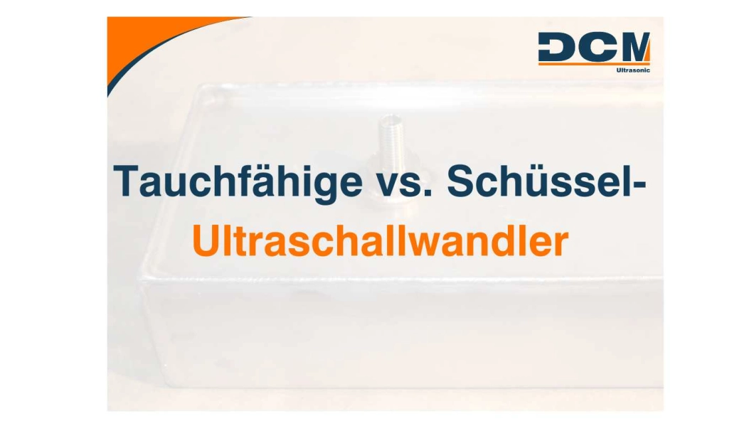 Tauchfähige vs. Parabol-Wandler Tauchfähige vs. Parabol-Wandler