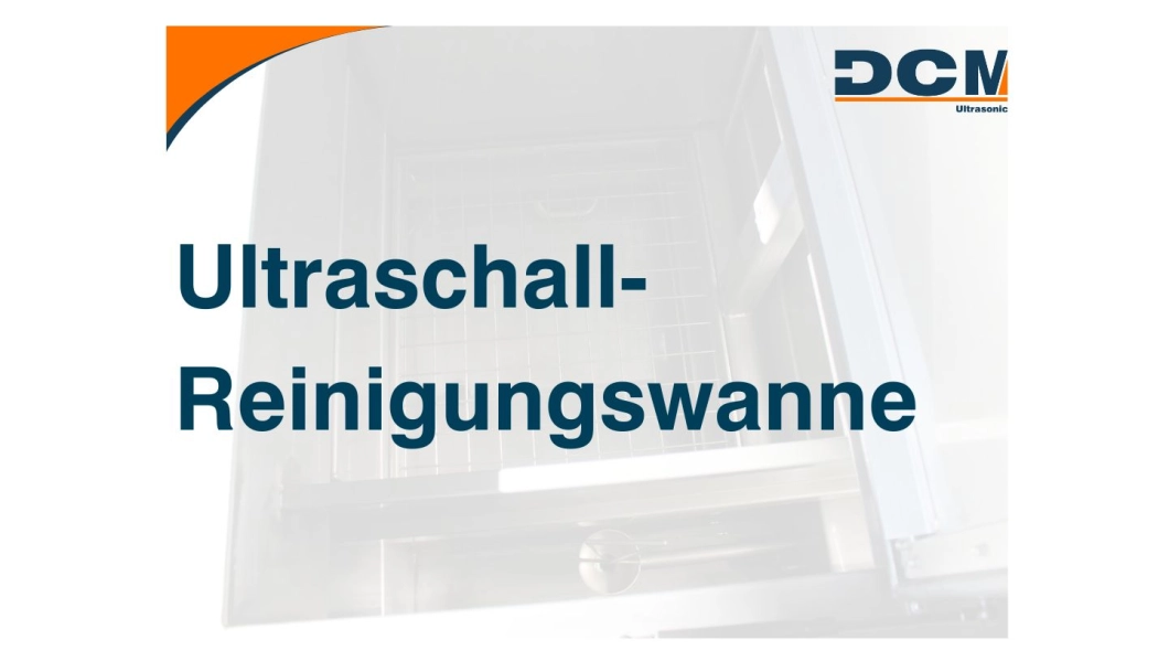 Ultraschall-Reinigungswanne Ultraschall-Reinigungswanne