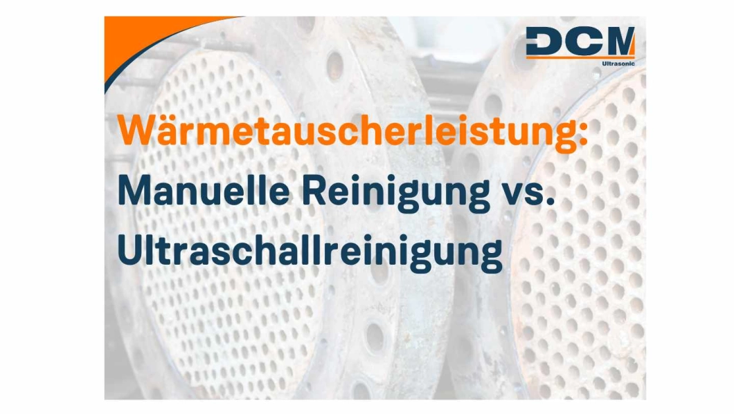 Ultraschallreinigung von Wärmetauschern Wärmetauscherreinigung