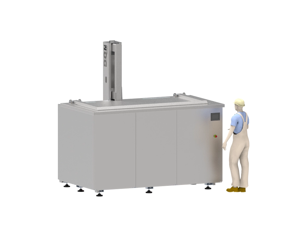 ultrasonic machine with automatic platform