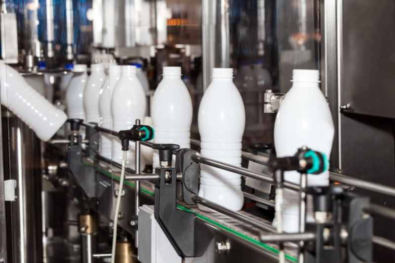 bottling line foam control