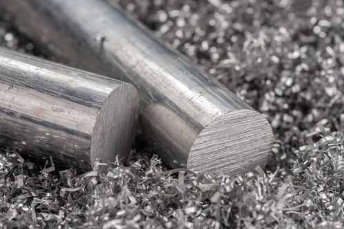 metal and wood shavings