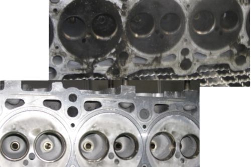 lavage du moteur et des pièces mécaniques