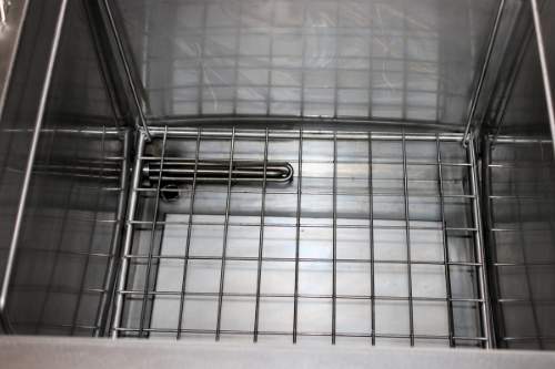 ultrasonic tank for cleaning lenses and glasses