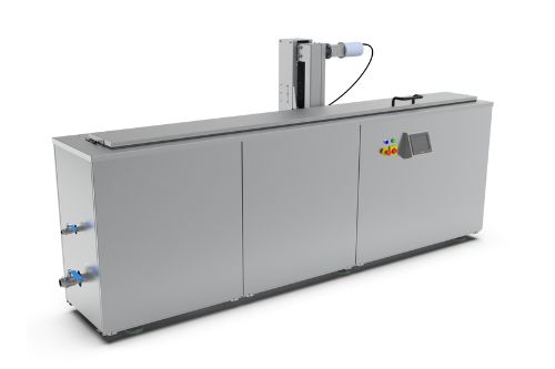 Sistema de ultrasonidos para limpiar cilindros